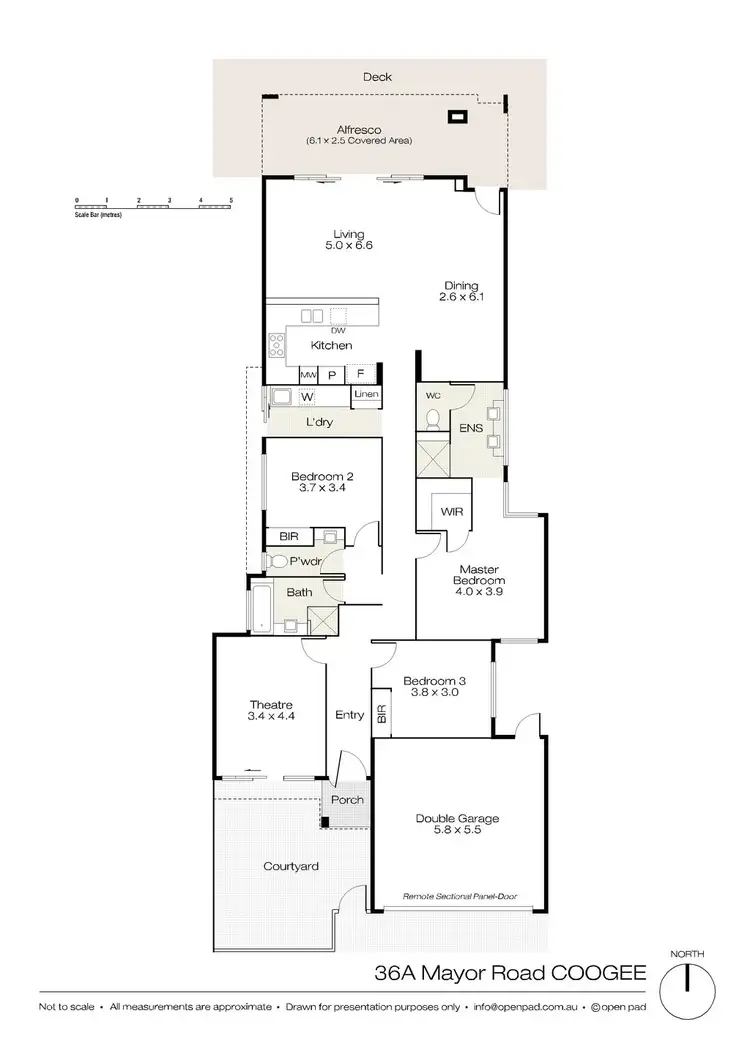 Floorplan of Homely house listing, 36a Mayor Road, Coogee WA 6166