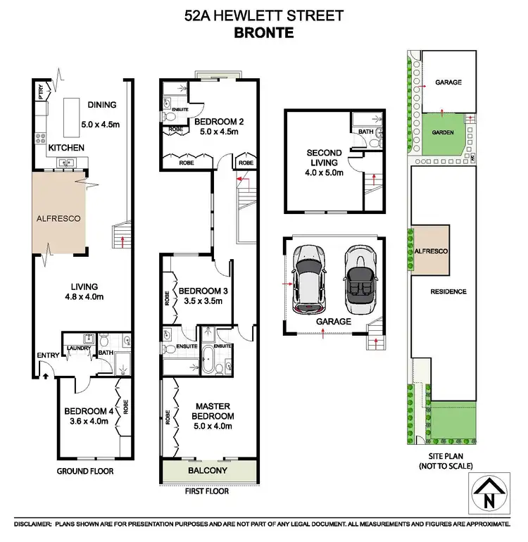 Floorplan of Homely house listing, 52A Hewlett st, Bronte NSW 2024