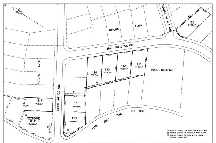 Floorplan of Homely land listing, 26 Seath Street, Kellyville NSW 2155