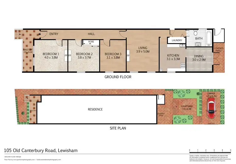 Floorplan of Homely house listing, 105 Old Canterbury Road, Lewisham NSW 2049
