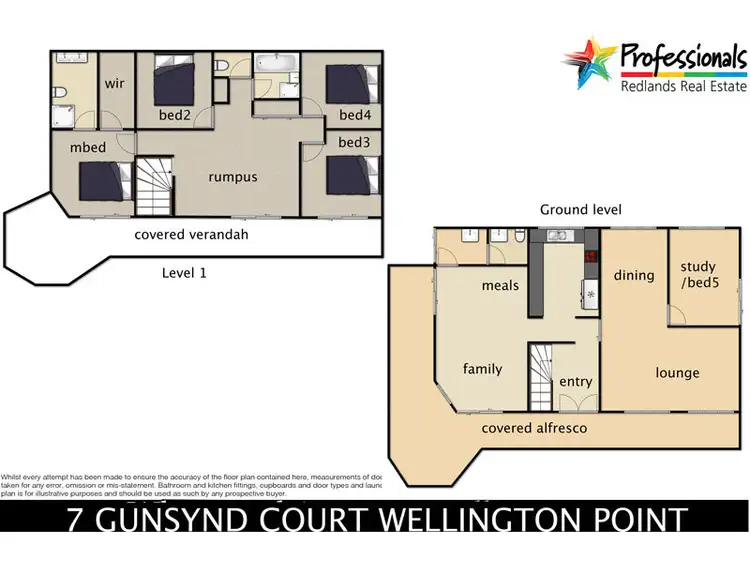Floorplan of Homely house listing, 7 Gunsynd Court, Wellington Point QLD 4160