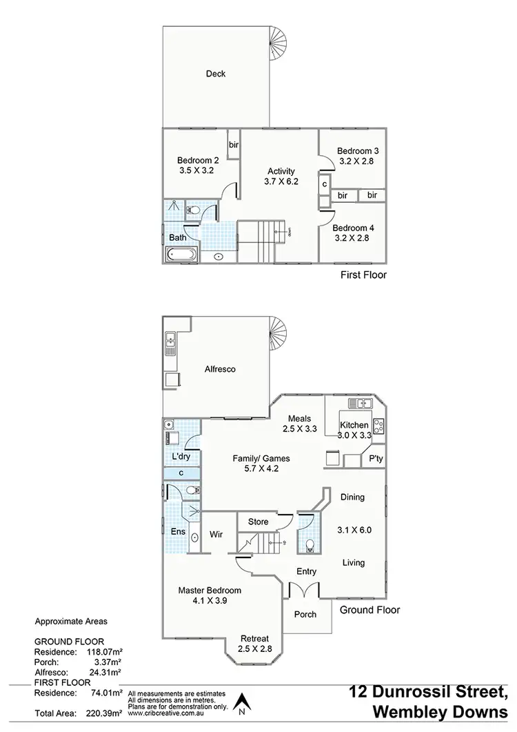 Floorplan of Homely house listing, 12 Dunrossil Street, Wembley Downs WA 6019