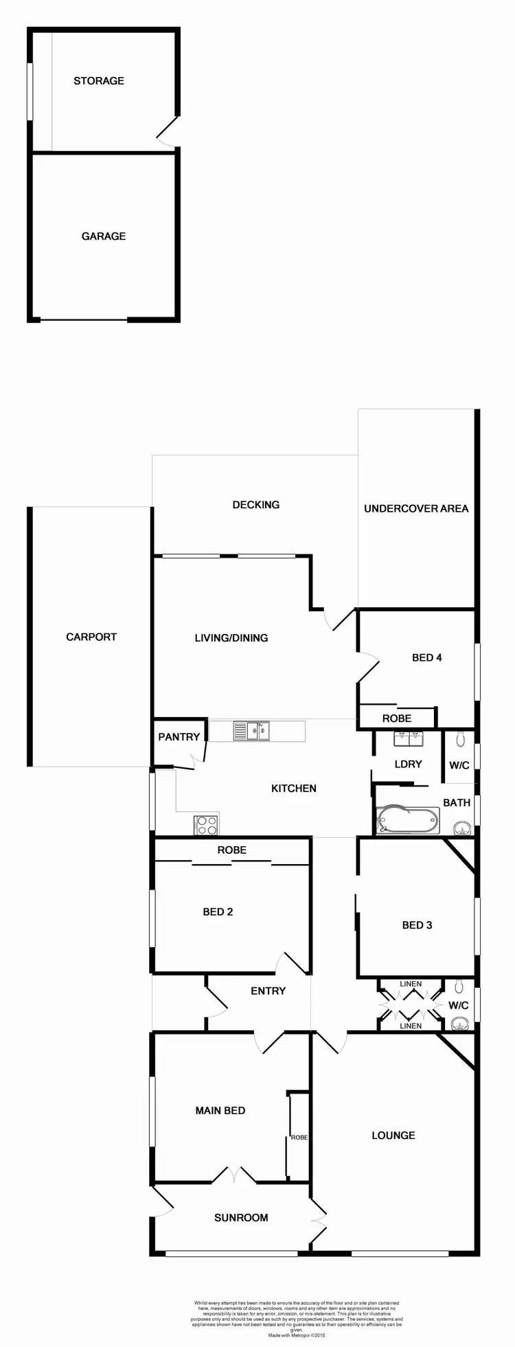 Floorplan of Homely house listing, 16 Charles Street, East Maitland NSW 2323