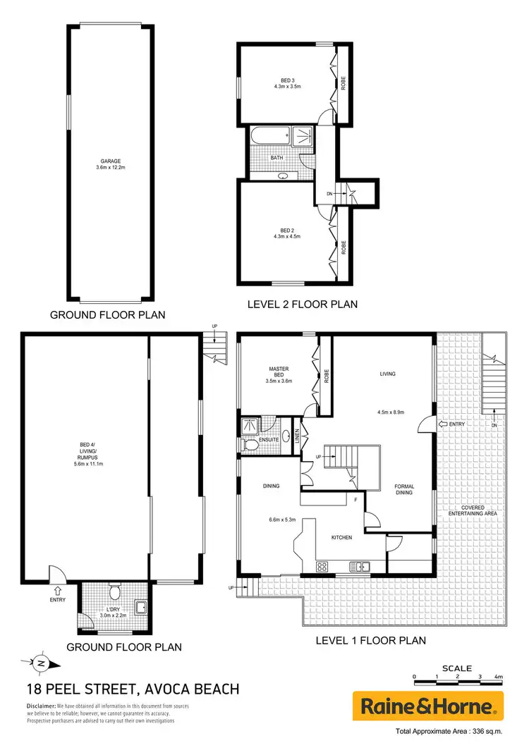 Floorplan of Homely house listing, 18 Peel Street, Avoca Beach NSW 2251