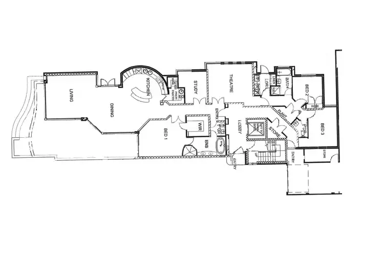 Floorplan of Homely apartment listing, 1/21 South Perth Esplanade, South Perth WA 6151