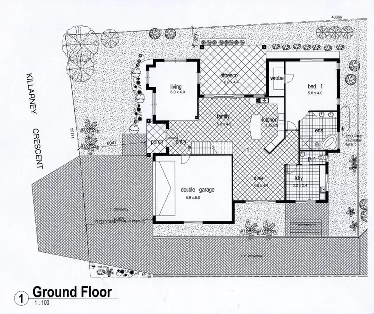 Floorplan of Homely house listing, 44 Killarney Crescent, Skennars Head NSW 2478