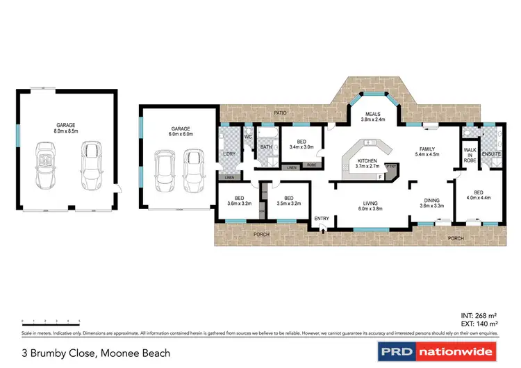 Floorplan of Homely house listing, 3 Brumby Close, Moonee Beach NSW 2450