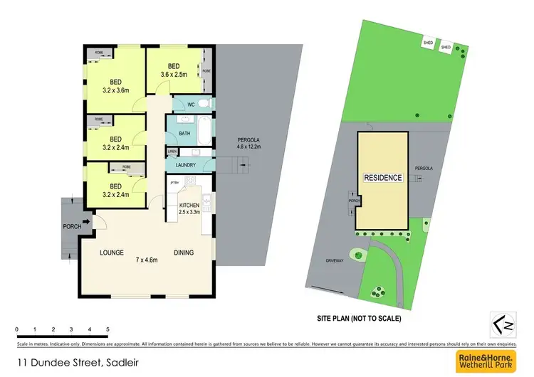 Floorplan of Homely house listing, 11 Dundee Street, Sadleir NSW 2168