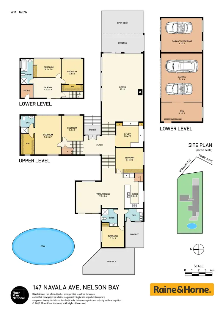 Floorplan of Homely house listing, 147 Navala Avenue,, Nelson Bay NSW 2315
