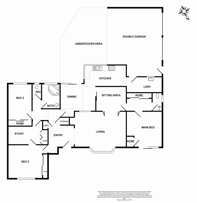 Floorplan of Homely house listing, 2/24 De Lisle Crescent, Metford NSW 2323