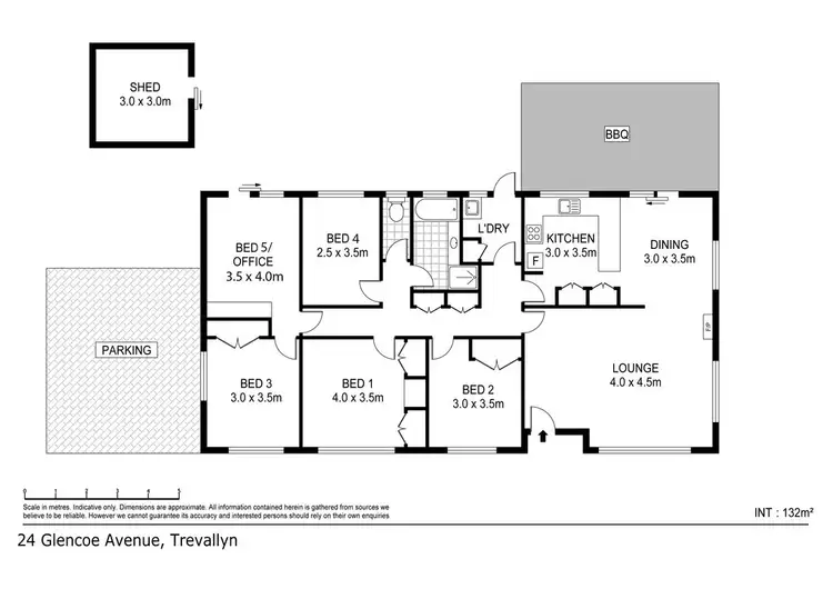 Floorplan of Homely house listing, 24 Glencoe Ave, Trevallyn TAS 7250