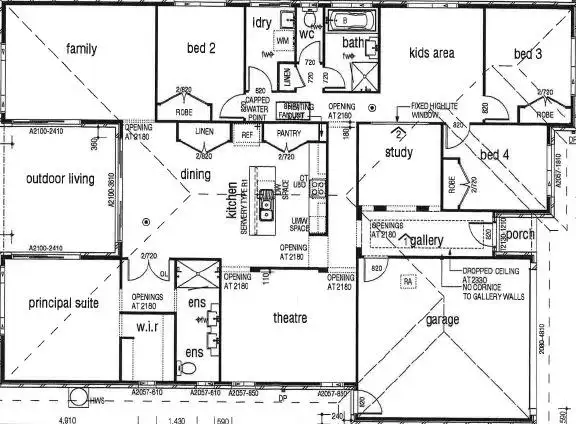 Floorplan of Homely house listing, 44 Milburn Road, Tamworth NSW 2340