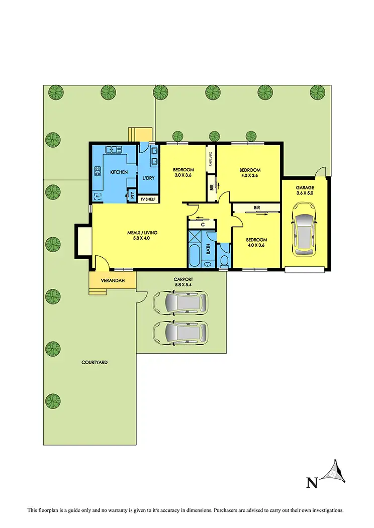 Floorplan of Homely unit listing, 3/2 Upton Street, Altona VIC 3018