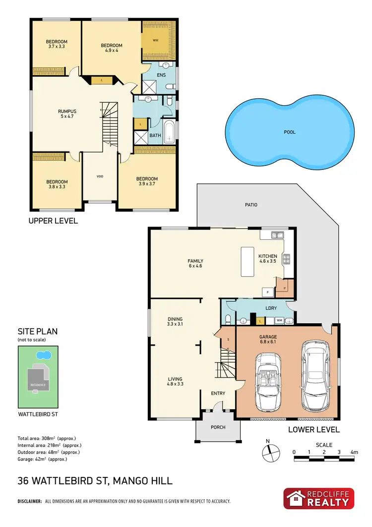 Floorplan of Homely house listing, 36 Wattlebird Street, Mango Hill QLD 4509