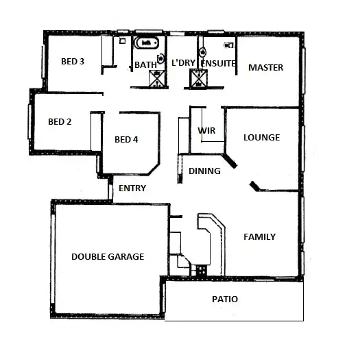 Floorplan of Homely house listing, 10 Edith Street, Forest Lake QLD 4078