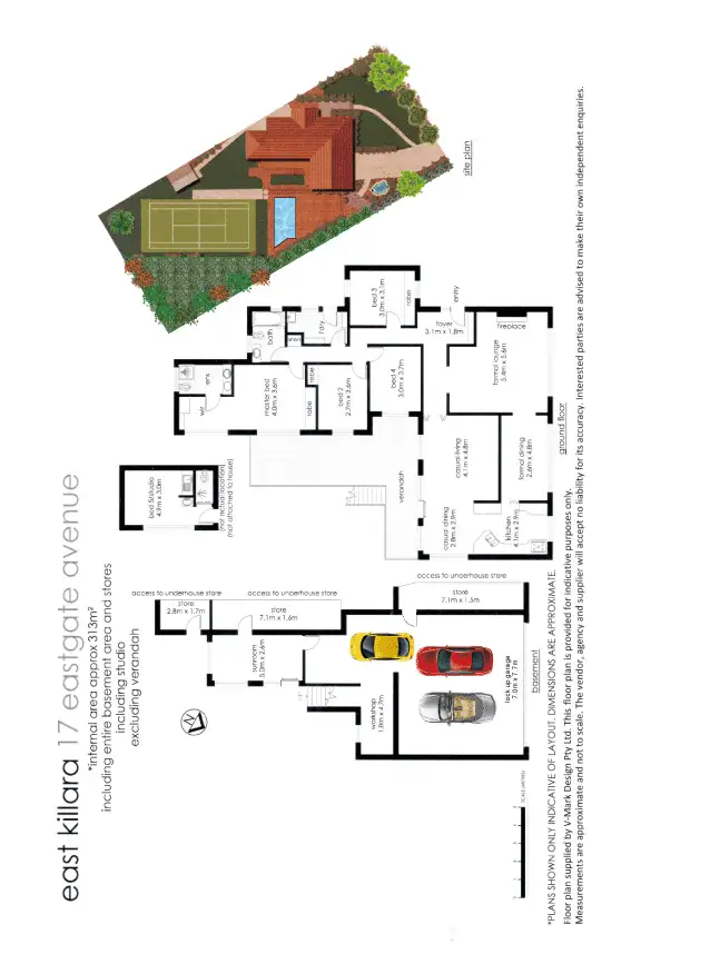 Floorplan of Homely house listing, 17 Eastgate Ave., East Killara NSW 2071