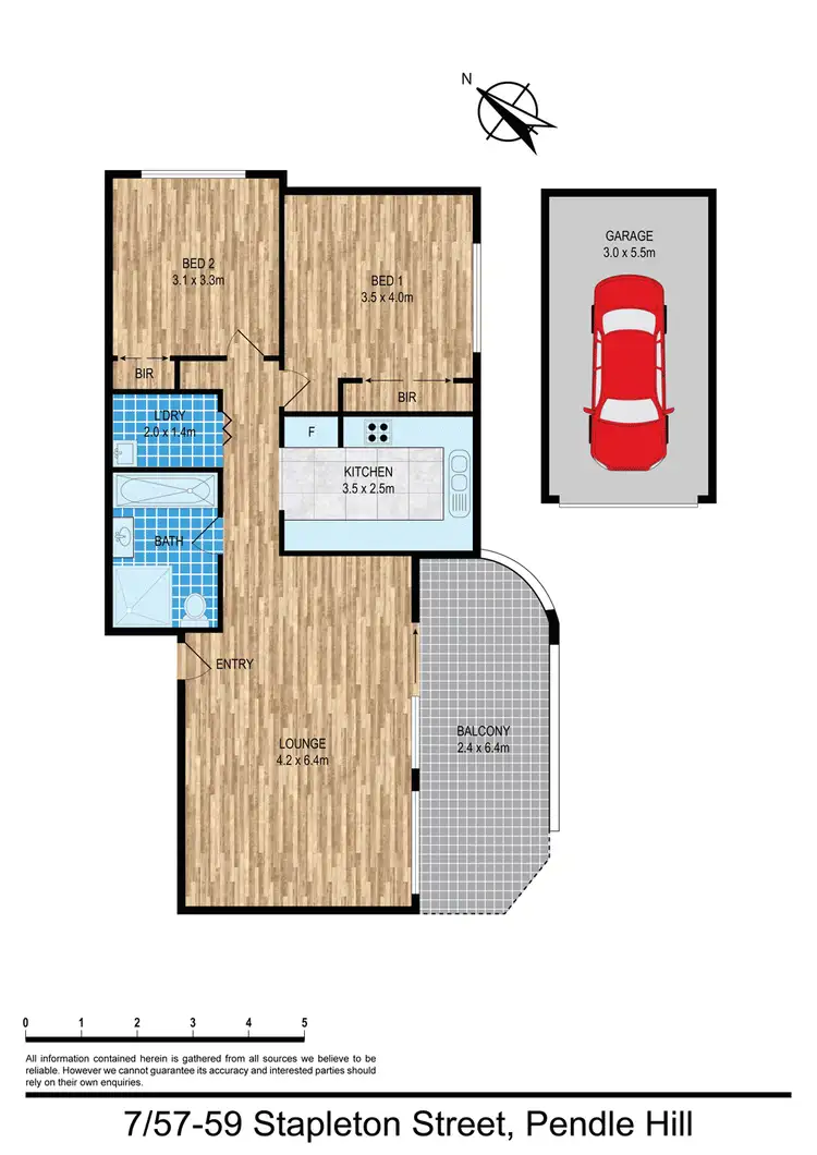 Floorplan of Homely unit listing, 7/57-59 STAPLETON STREET, Pendle Hill NSW 2145