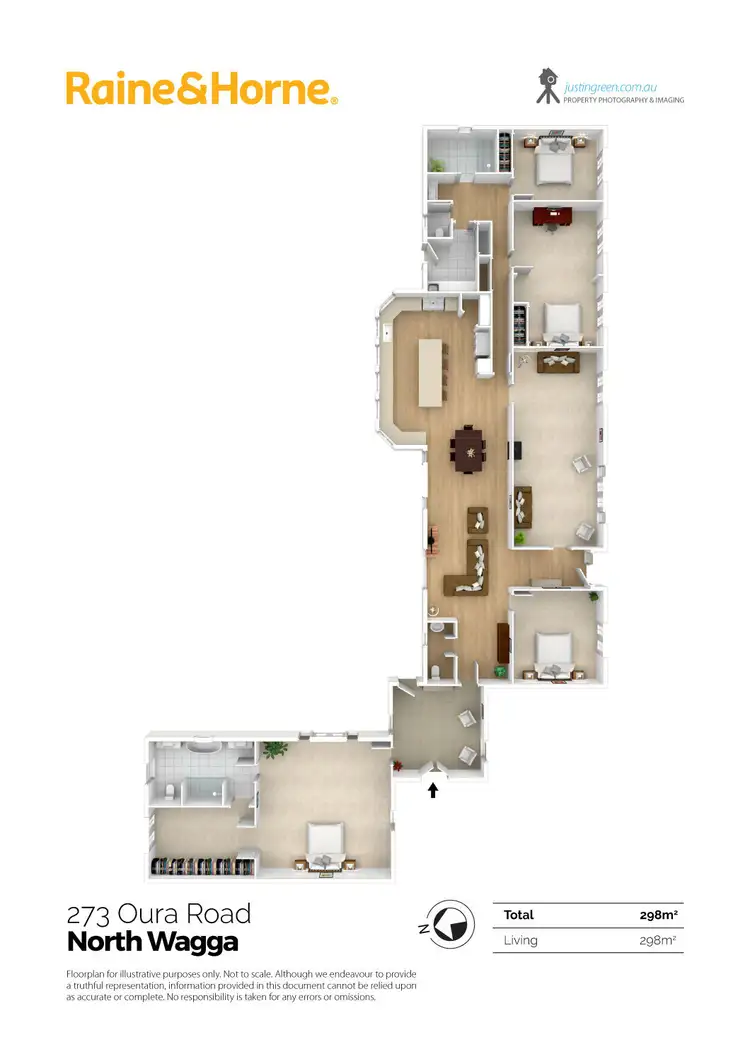 Floorplan of Homely house listing, 273 Oura Road, North Wagga Wagga NSW 2650