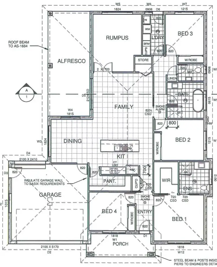 Floorplan of Homely house listing, 48 Lingiari Drive, Lloyd NSW 2650