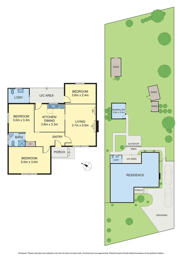 Floorplan of Homely house listing, 48 Conifer Avenue, Brooklyn VIC 3012