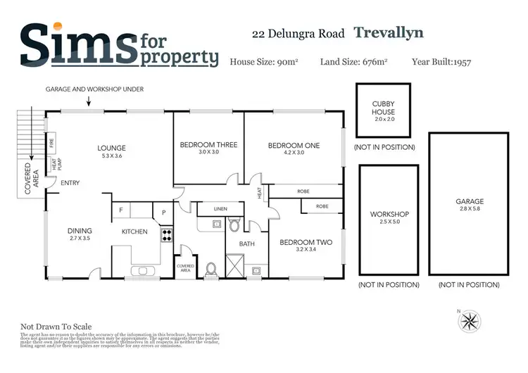 Floorplan of Homely house listing, 22 Delungra Road, Trevallyn TAS 7250
