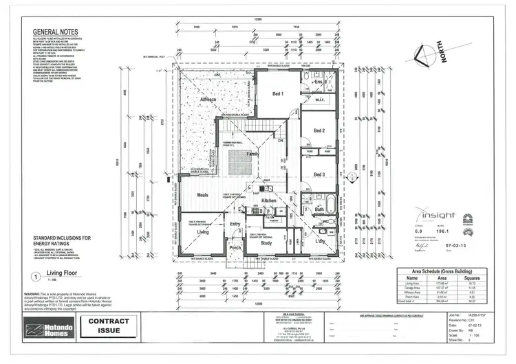 Floorplan of Homely house listing, 48c Avondale Drive, Wodonga VIC 3690
