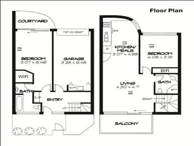 Floorplan of Homely townhouse listing, Unit 11, 54 Charles Street, Unley SA 5061