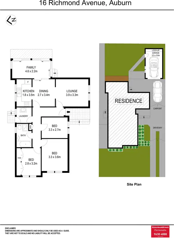 Floorplan of Homely house listing, 16 Richmond Avenue, Auburn NSW 2144