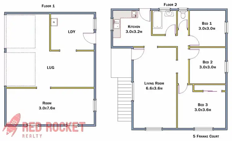 Floorplan of Homely house listing, 5 Franke Court, Kingston QLD 4114