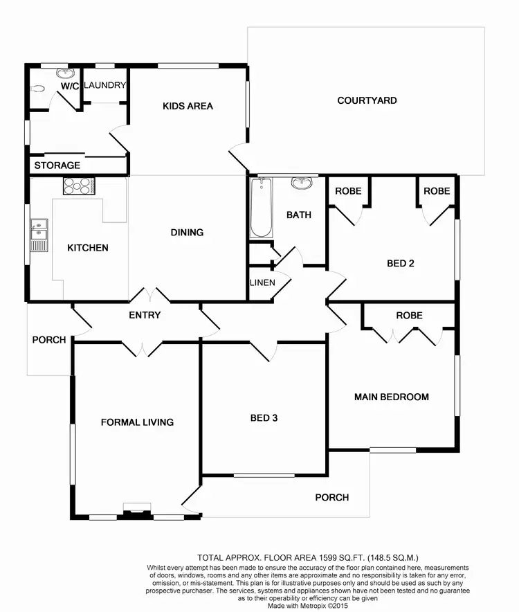 Floorplan of Homely house listing, 54 Roxburgh Street, Lorn NSW 2320