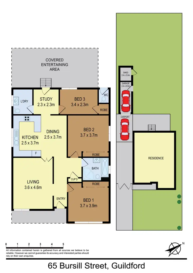 Floorplan of Homely house listing, 65 Bursill Street, Guildford NSW 2161
