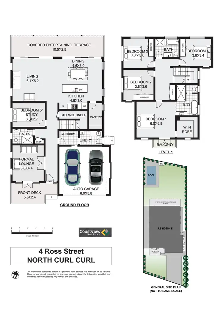 Floorplan of Homely house listing, 4 Ross Street, North Curl Curl NSW 2099