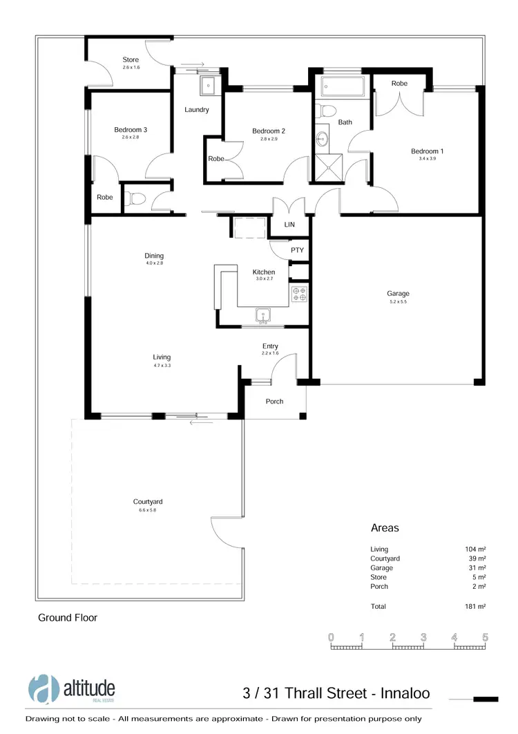 Floorplan of Homely house listing, 3-31 Thrall Street, Innaloo WA 6018