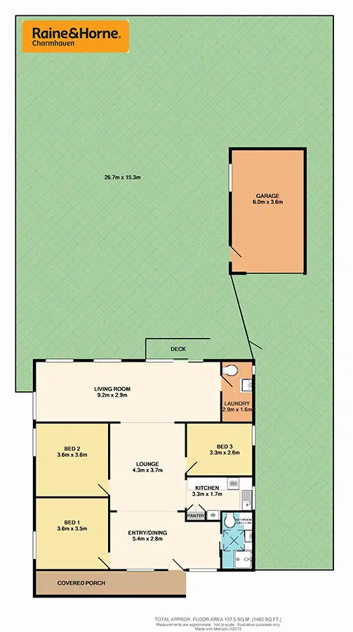 Floorplan of Homely house listing, 165 Pacific Highway, Charmhaven NSW 2263