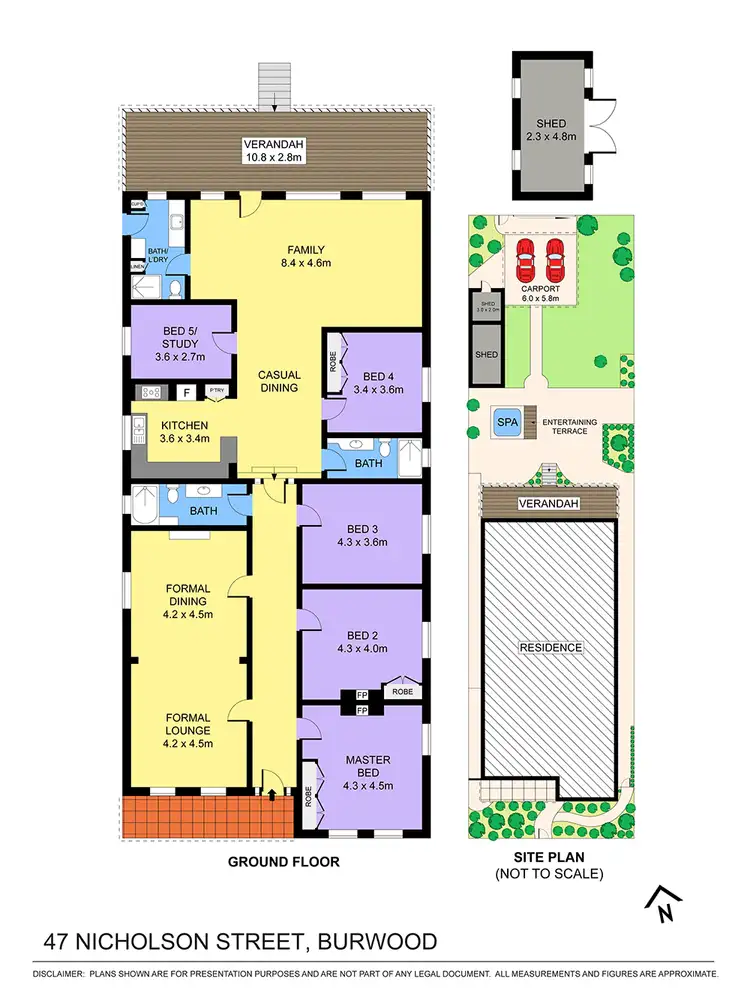 Floorplan of Homely house listing, 47 Nicholson Street, Burwood NSW 2134