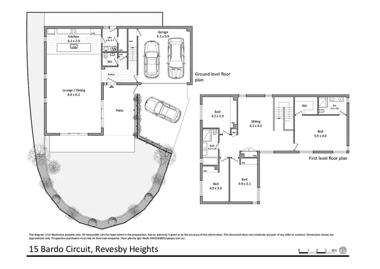 Floorplan of Homely house listing, 15 Bardo Circuit, Revesby Heights NSW 2212