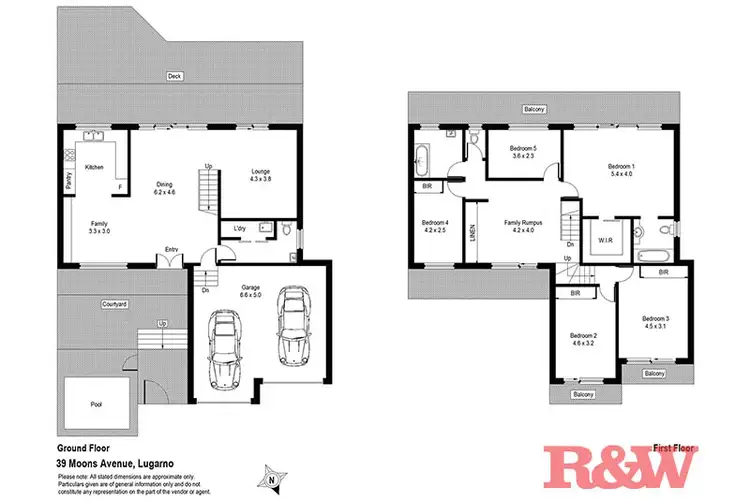 Floorplan of Homely house listing, 39 Moons Avenue, Lugarno NSW 2210