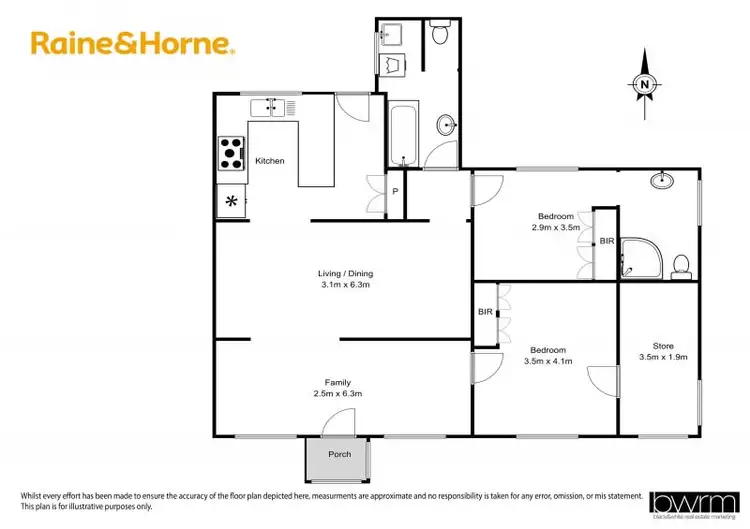 Floorplan of Homely house listing, 8 Campbell Street, Moruya NSW 2537