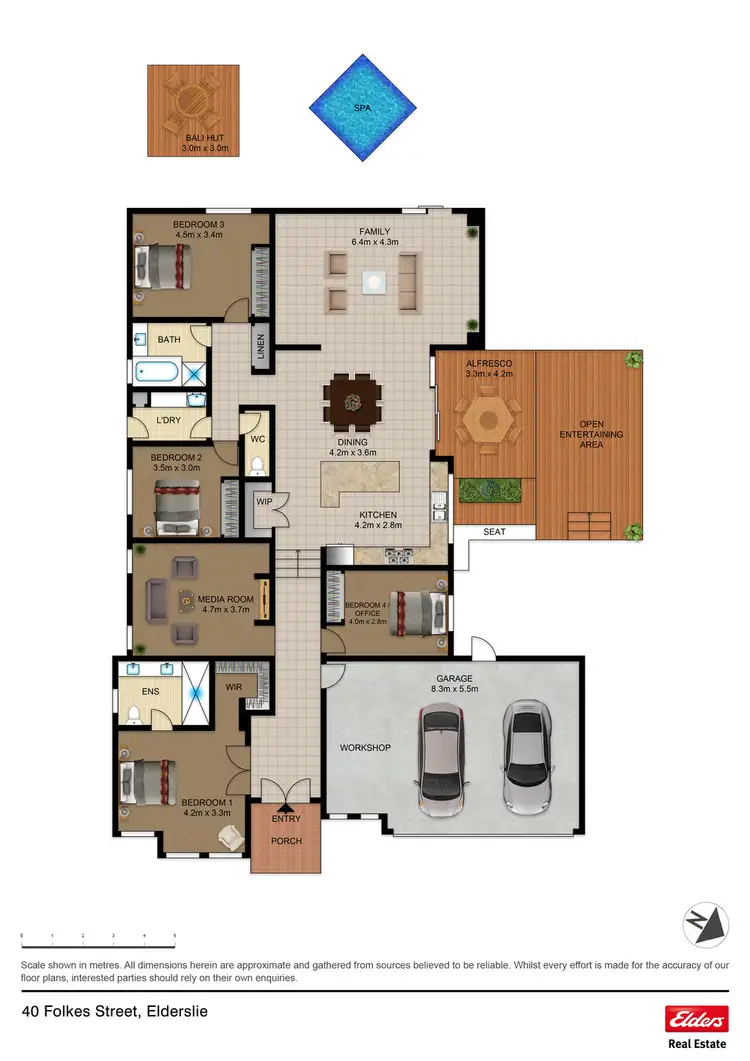 Floorplan of Homely house listing, 40 FOLKES STREET, Elderslie NSW 2570