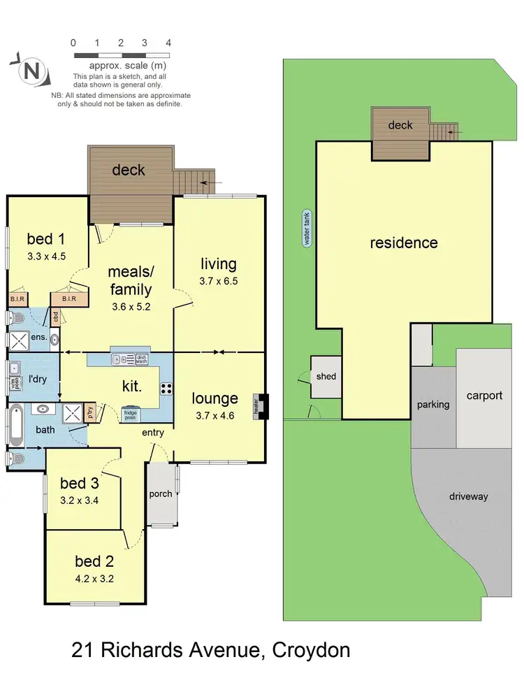 Floorplan of Homely house listing, 21 Richards Avenue, Croydon VIC 3136