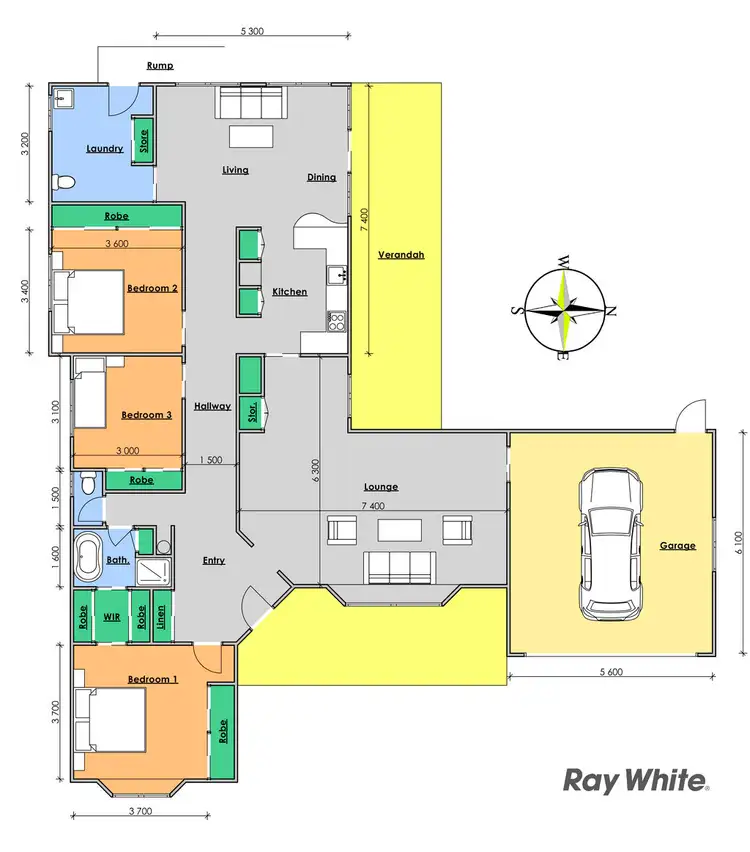 Floorplan of Homely house listing, 16 Robusta Parade, Taree NSW 2430