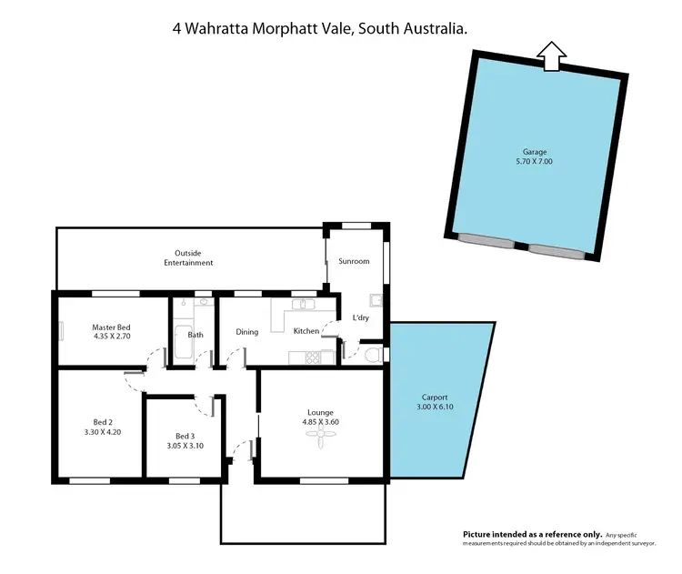 Floorplan of Homely house listing, 4 Wahratta Avenue, Morphett Vale SA 5162