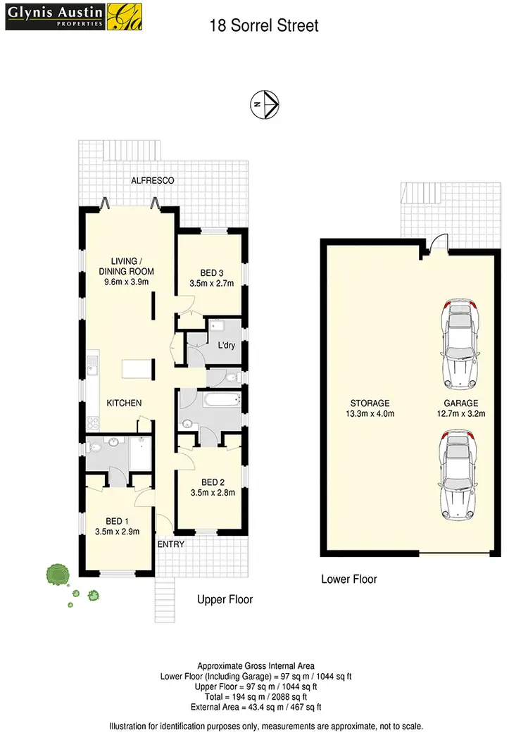 Floorplan of Homely house listing, 18 Sorrel Street, Paddington QLD 4064