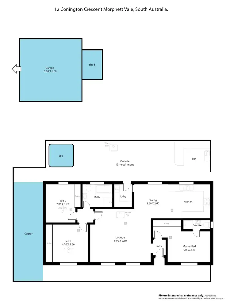 Floorplan of Homely house listing, 12 Conington Crescent, Morphett Vale SA 5162