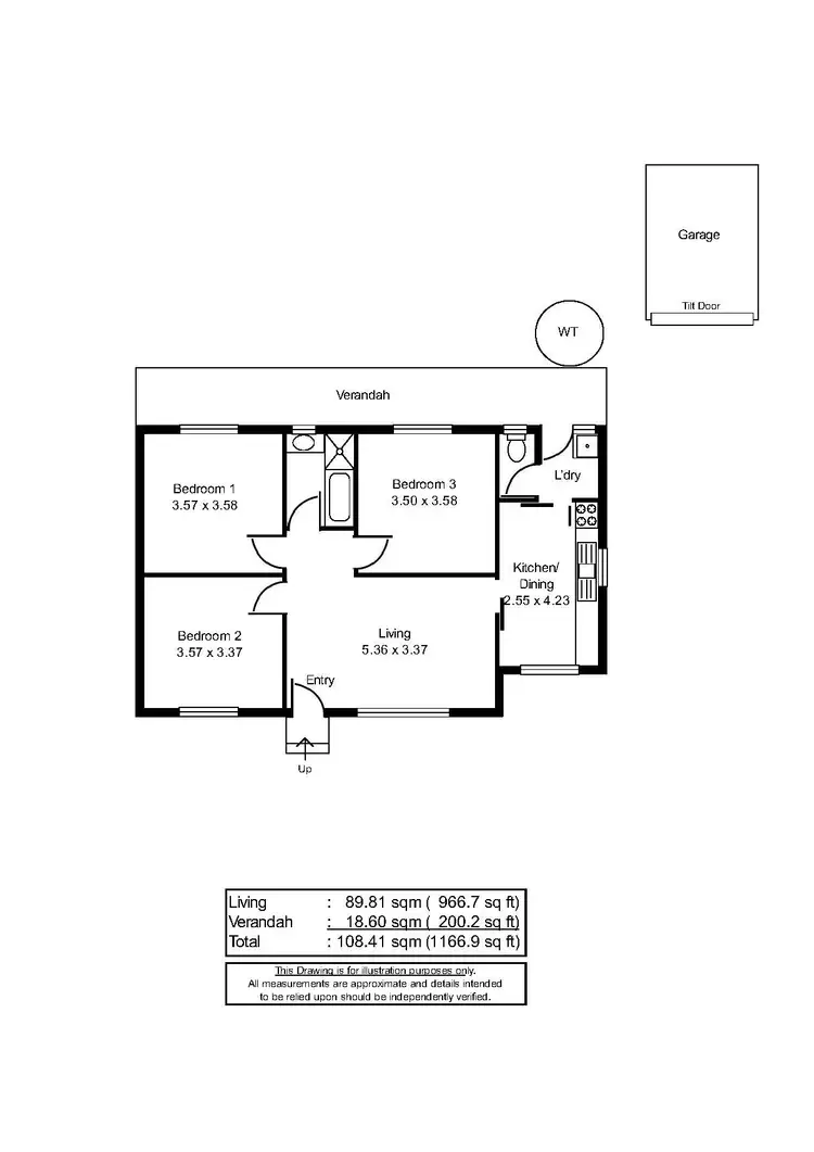 Floorplan of Homely house listing, 4 Friesian Street, Naracoorte SA 5271
