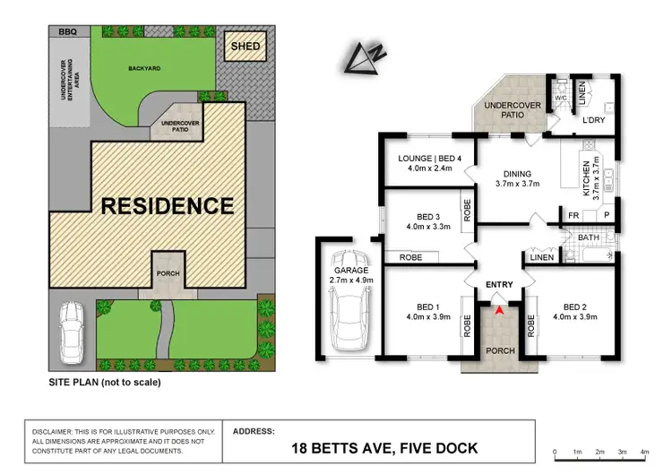 Floorplan of Homely house listing, 18 Betts Avenue, Five Dock NSW 2046