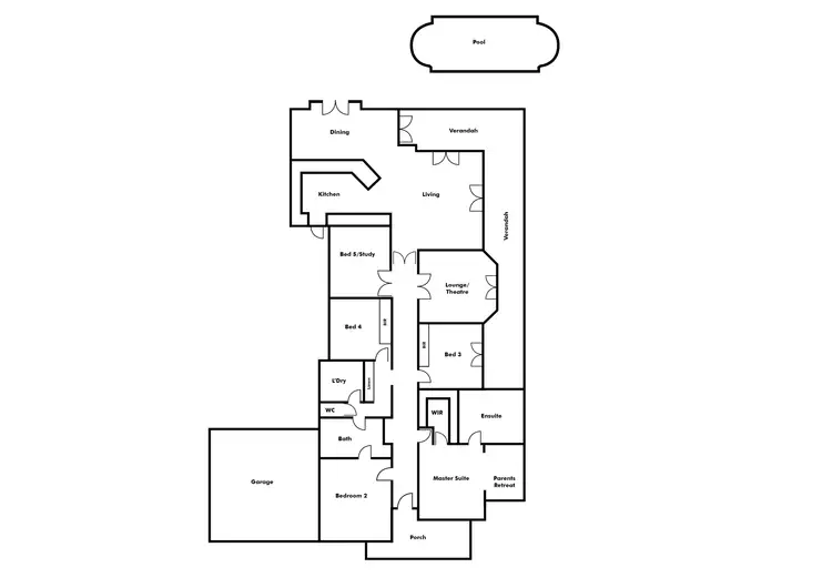 Floorplan of Homely house listing, 55 Osborne Road, East Fremantle WA 6158
