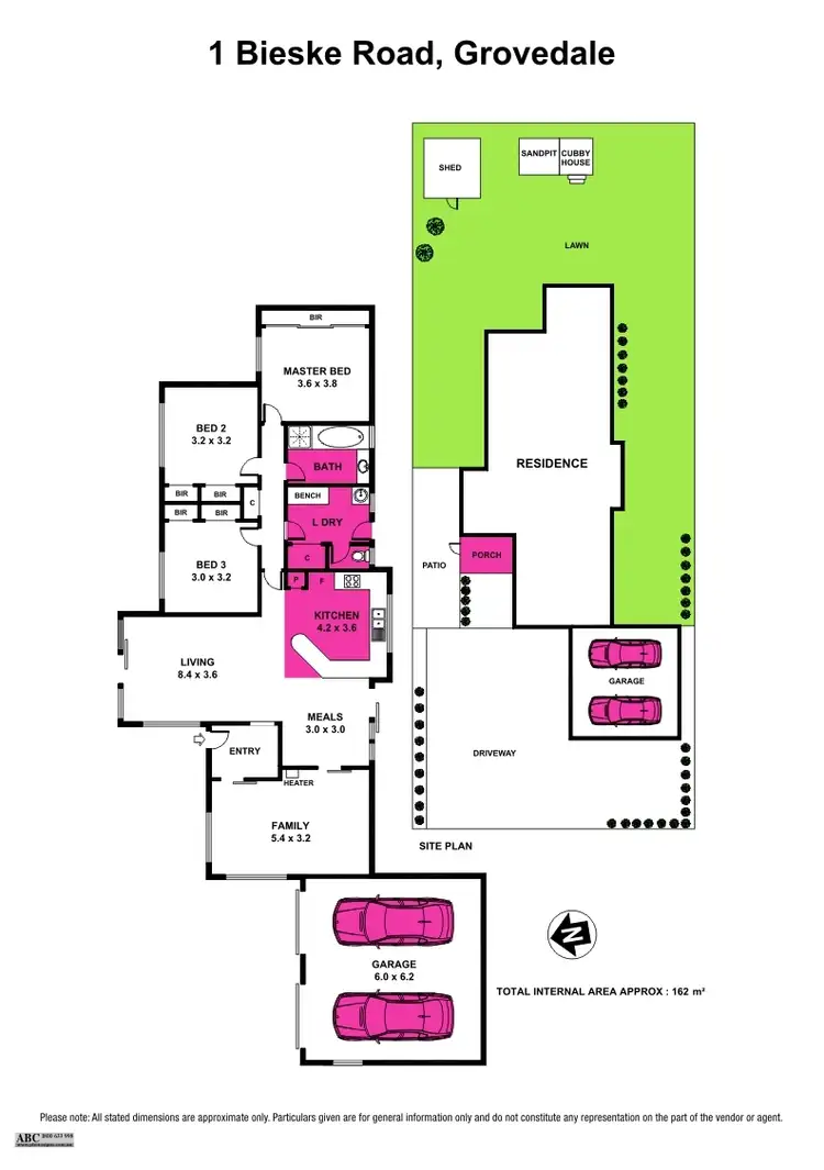 Floorplan of Homely house listing, 1 Bieske Road, Grovedale VIC 3216
