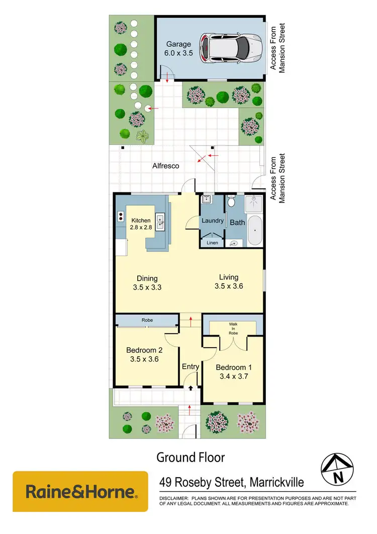 Floorplan of Homely house listing, 49 Roseby Street, Marrickville NSW 2204