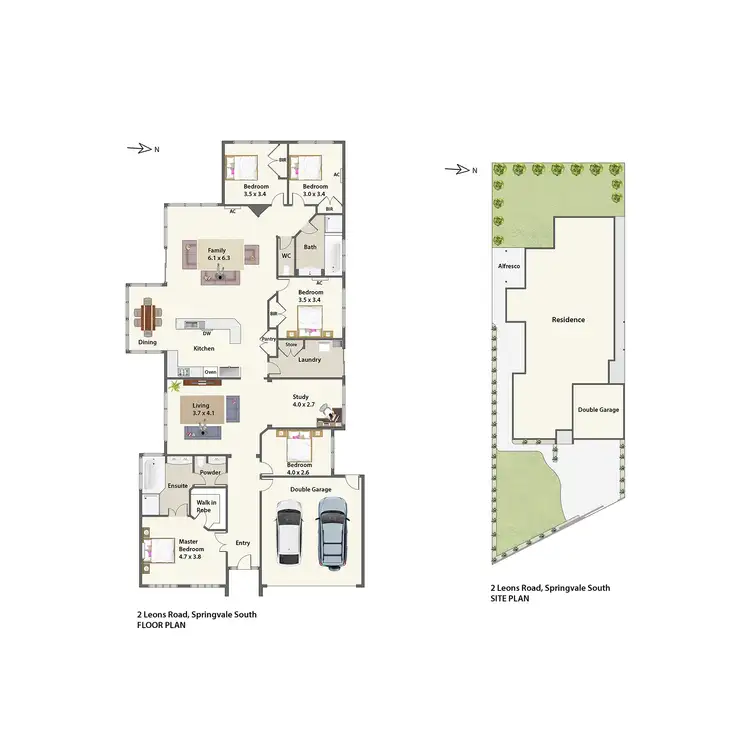 Floorplan of Homely house listing, 2 Leons Road, Springvale South VIC 3172